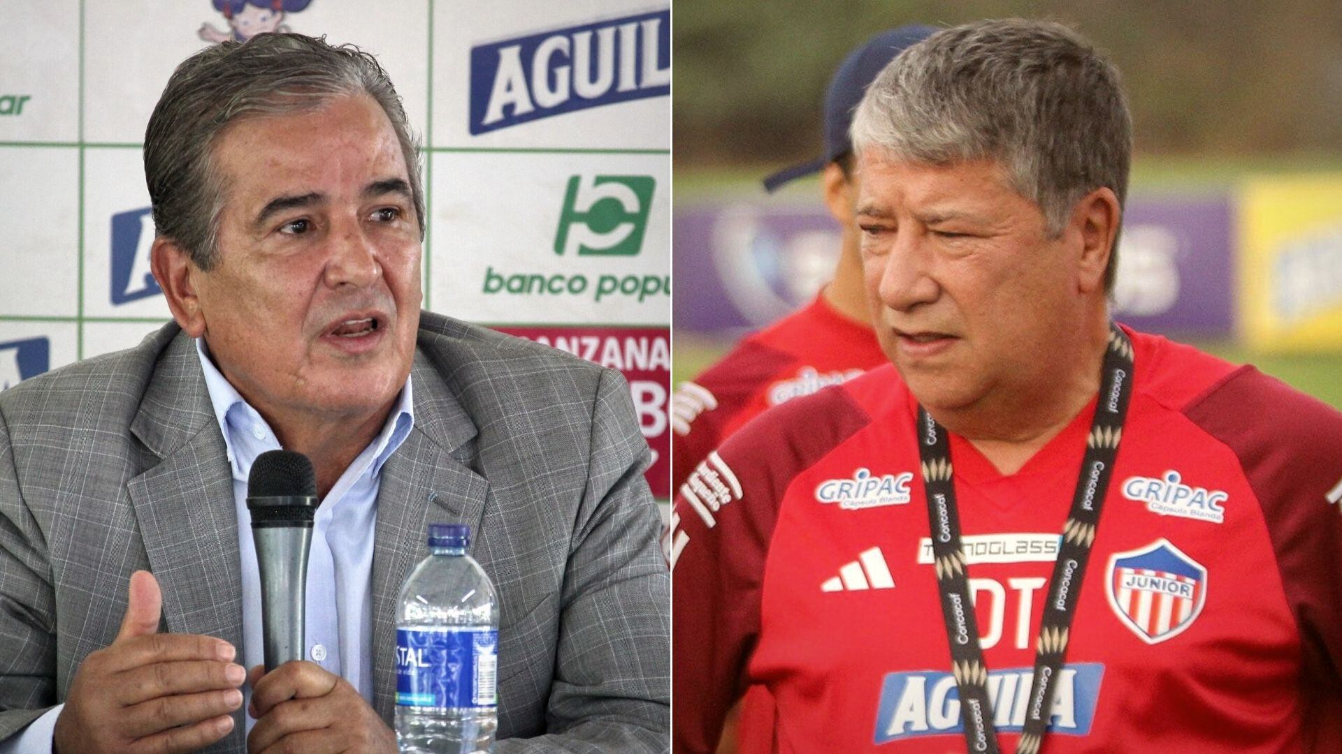 El entrenador de Junior de Barranquilla respondió a su colega y aseguró que era como Shakira. Colprensa (Archivo)