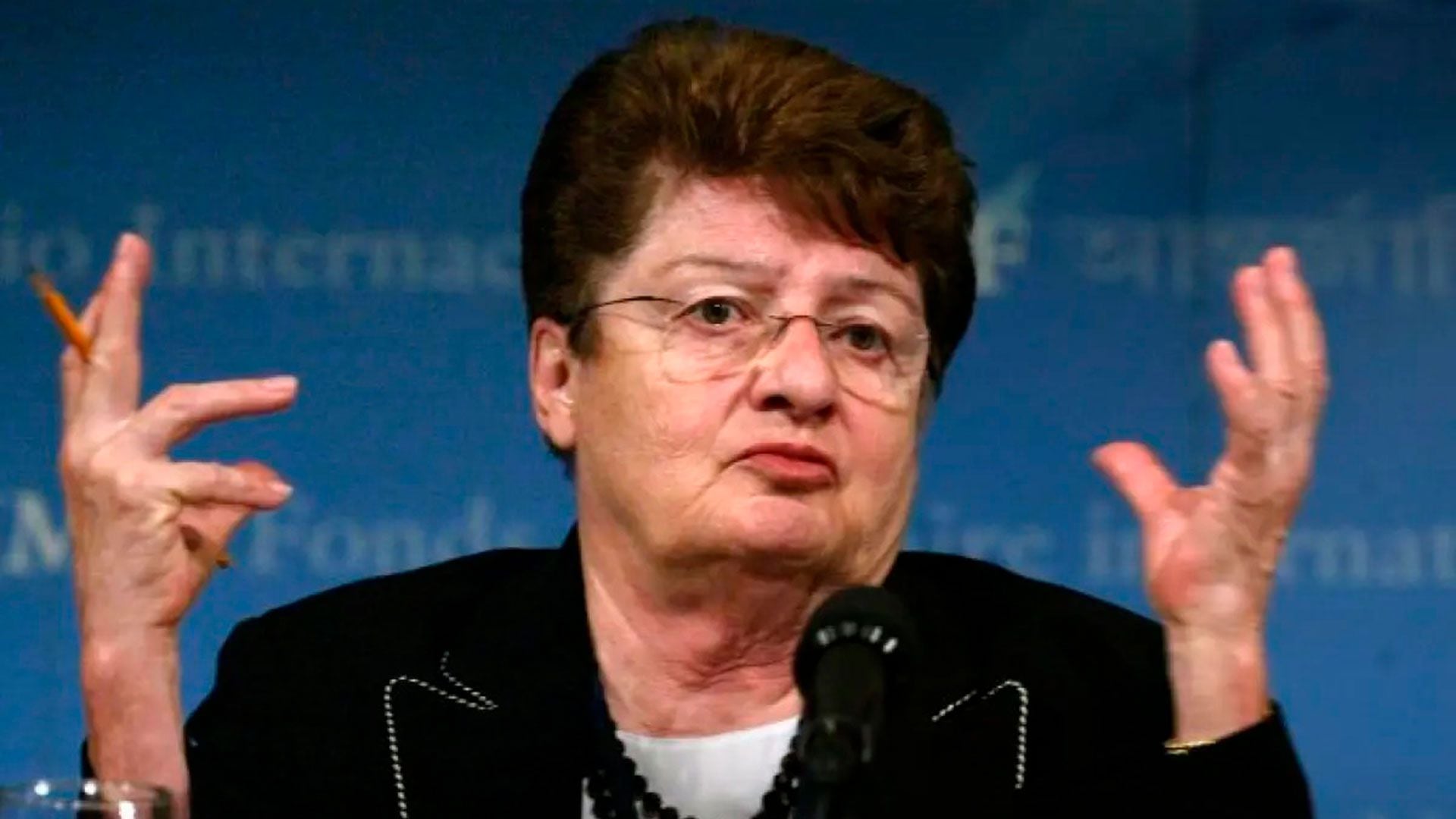 Anne Krueger, la dura número 2 del FMI en 2002
Reuters