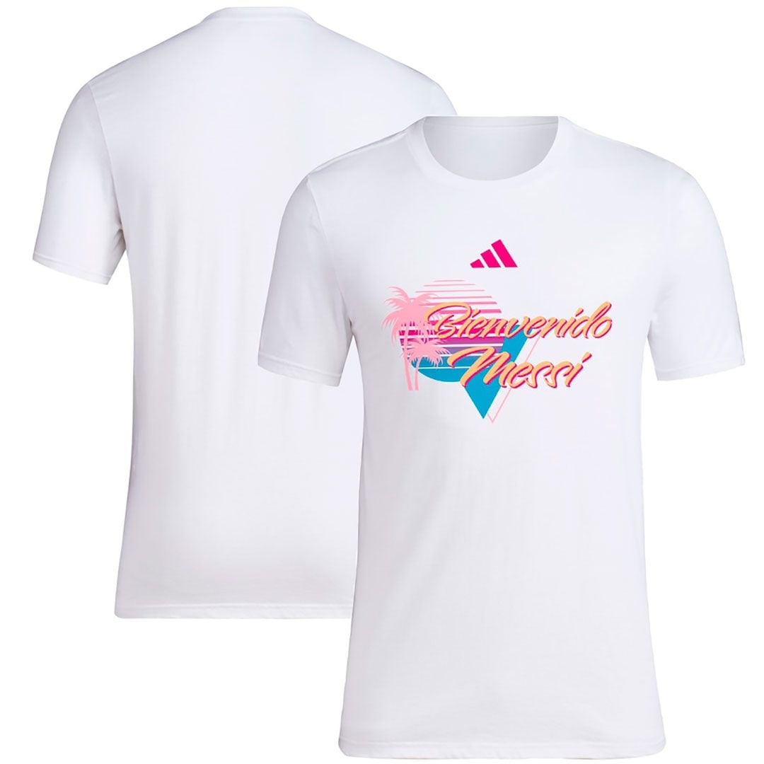 El estilo Vice City está presente en esta remera que también está disponible en negro