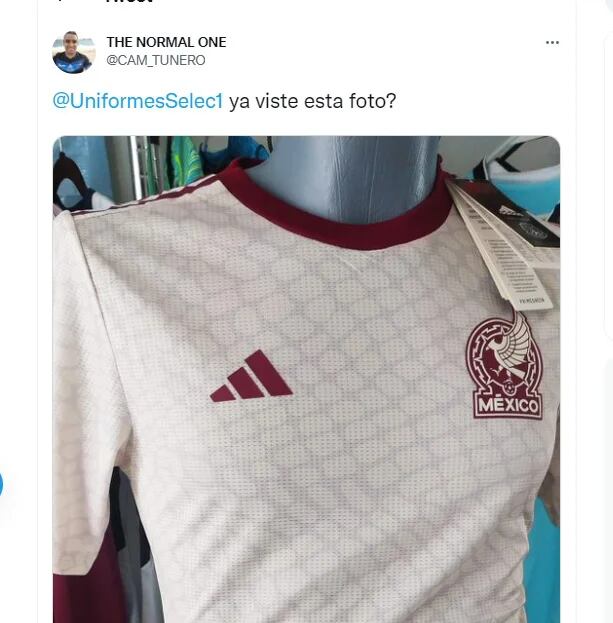 Cuándo será la oficial del nuevo jersey de la Selección Mexicana para Qatar 2022 - Infobae