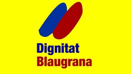 El logo de la plataforma que fue clave para la detención del ex presidente Bartomeu (dignitatblaugrana)