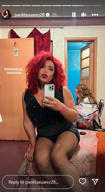 Paolita también compartió cómo lucirá su personaje en "Ellas soy yo" (Foto: Instagram)