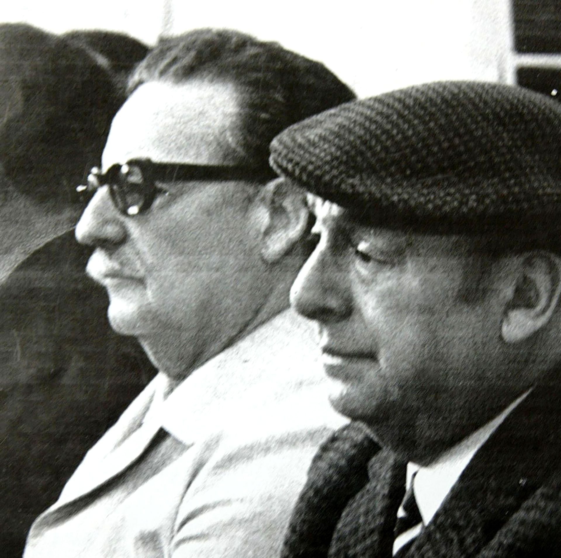 Salvador Allende y Pablo Neruda (AFP PHOTO/ PUNTO FINAL****)