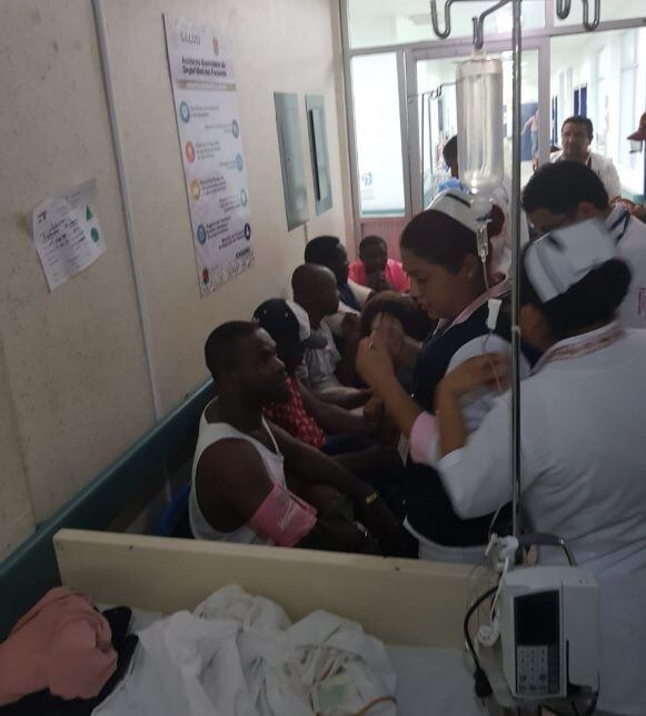 Se estima que en la embarcación viajaban 11 personas (Foto: INM)