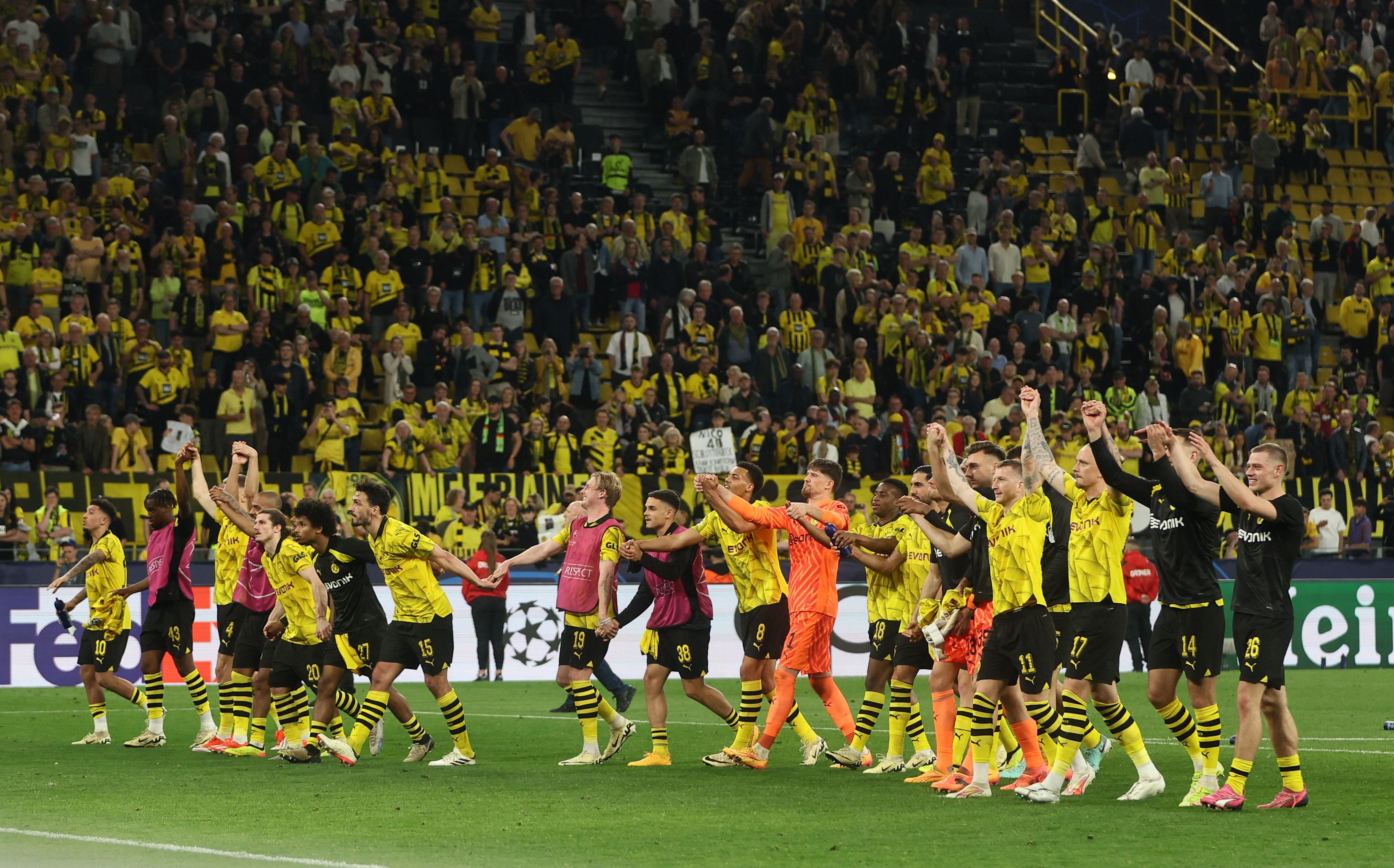 En París el Borussia Dortmund buscará defender su ventaja y convertirse en finalista de la Champions League 23/24 - crédito REUTERS