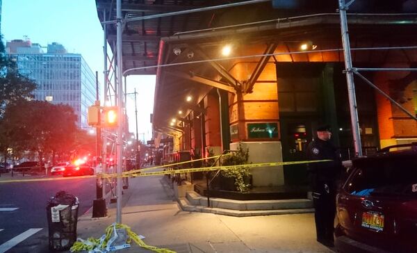 Las calles de Tribeca fueron acordonadas por la Policía (AP)
