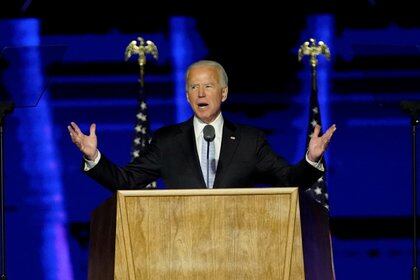 Joe Biden: “Para progresar, debemos dejar de tratar a nuestros oponentes  como nuestros enemigos” - Infobae