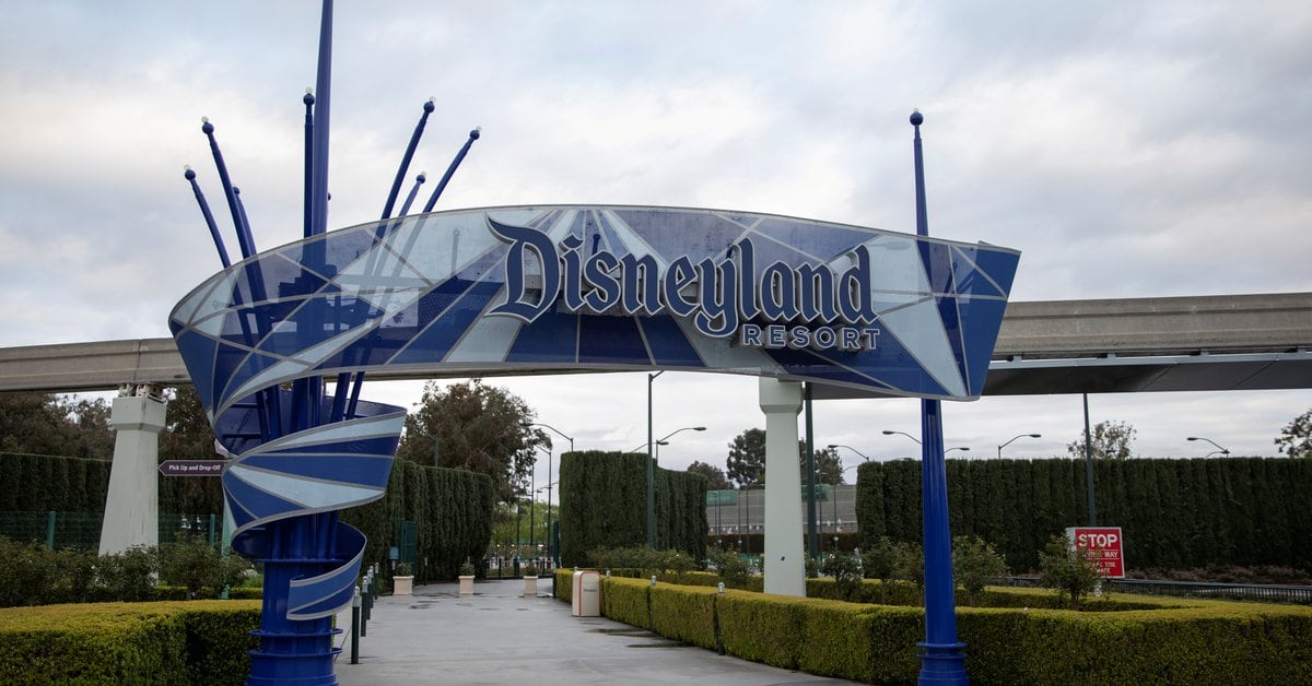 Disneyland’s conversion into a center for evacuation against the covid-19