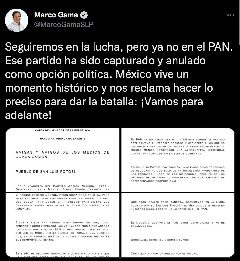 Marco Gama PAN Citizens Movement