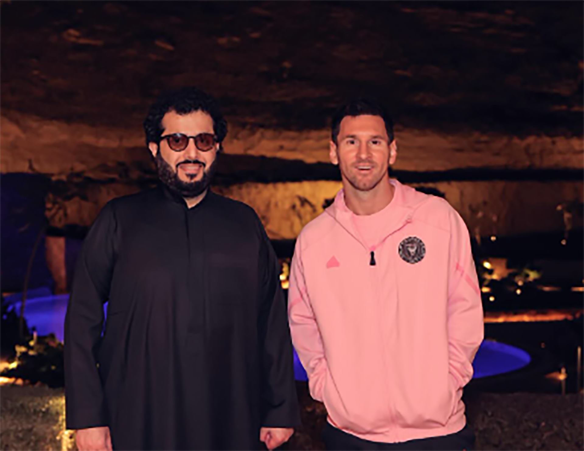 Las imágenes de Turki Al Sheikh con Lionel Messi