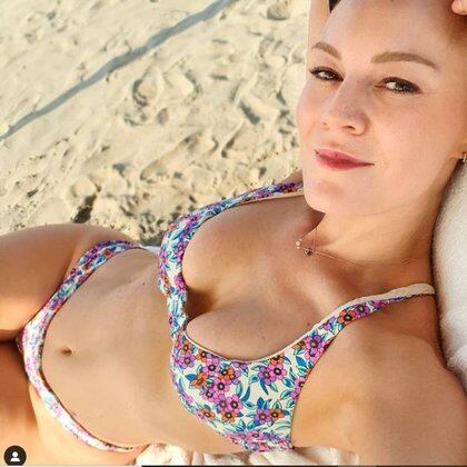 Daniela Magun posó con sexy bikini floreado
(Foto: @danielamagun/Instagram)