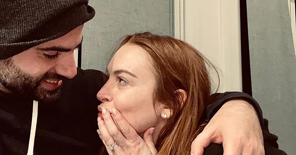 Die Schauspielerin Lindsay Lohan ist mit dem Geschäftsmann Bader Shammas verlobt