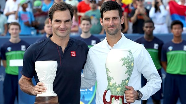 Roger Federer y Novak Djokovic ya han explicado que sus participaciones son complicadas (AFP)