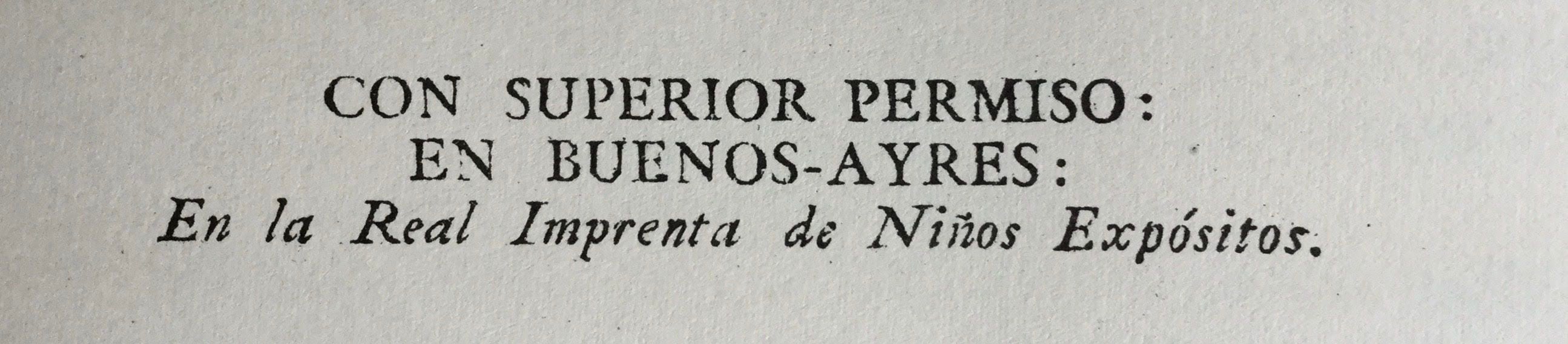 Una marca registrada: en la Real Imprenta  de los Niños Expósitos se realizaban, desde 1780, todos los trabajos de impresión.