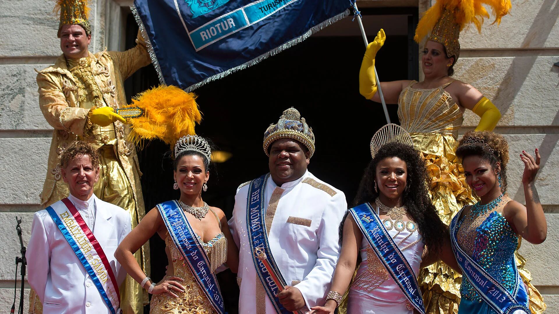 Momo, el rey del carnaval y único monarca brasileño (Getty)