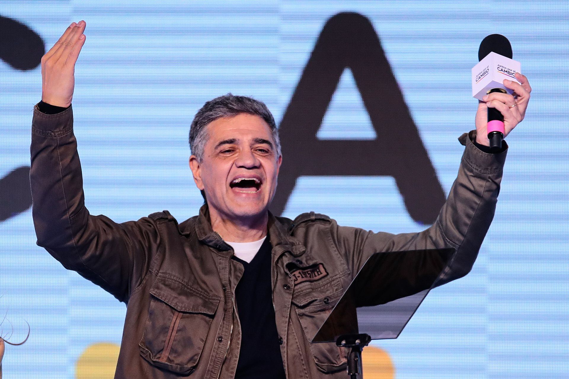 Los festejos de Jorge Macri tras las PASO