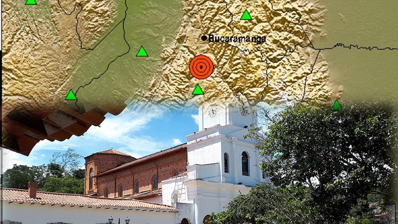 Los Santos es el epicentro del 60 % de los sismos en colombia. Infobae