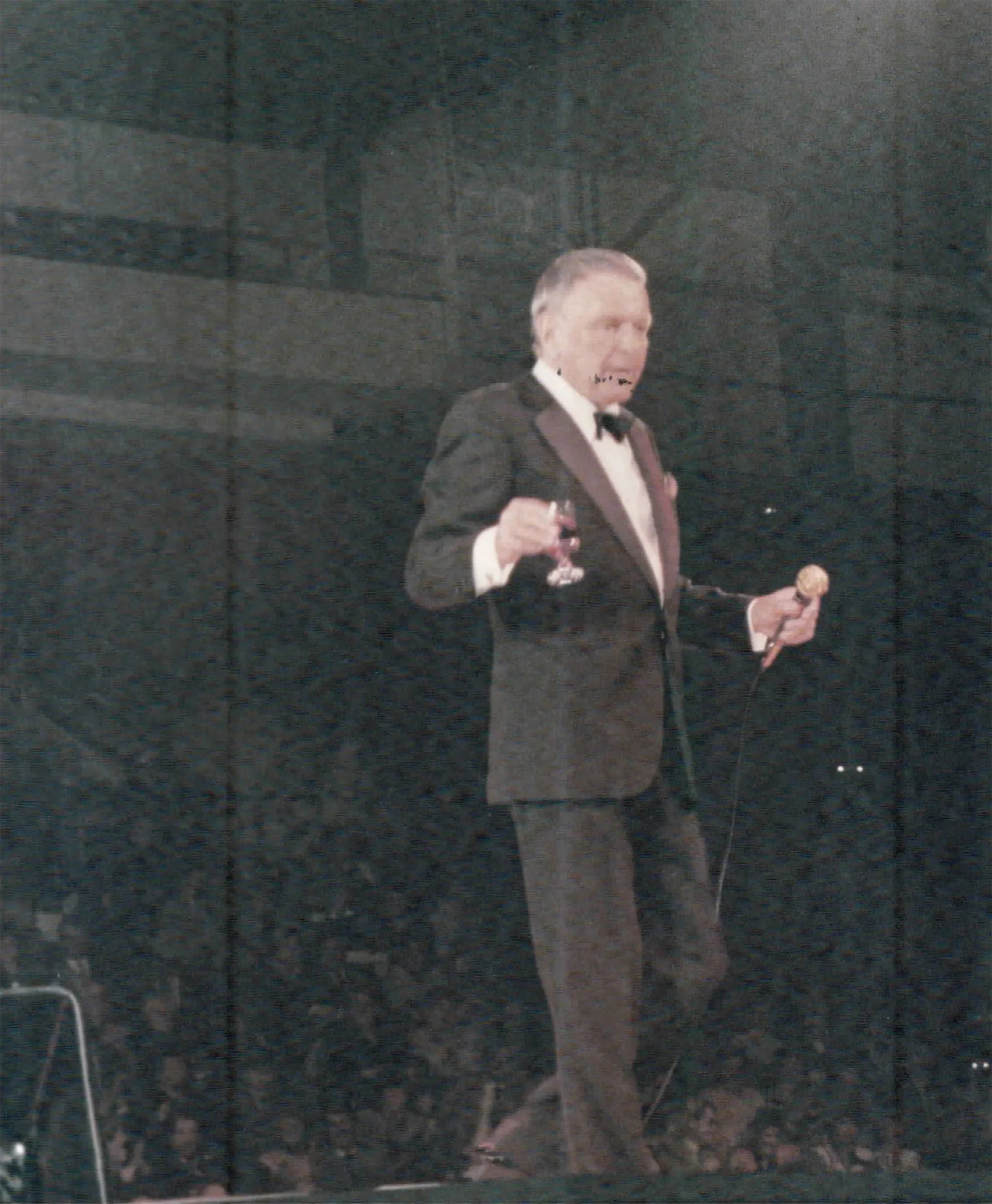 El cantante norteamericano Frank Sinatra también pasó por el Luna Park
