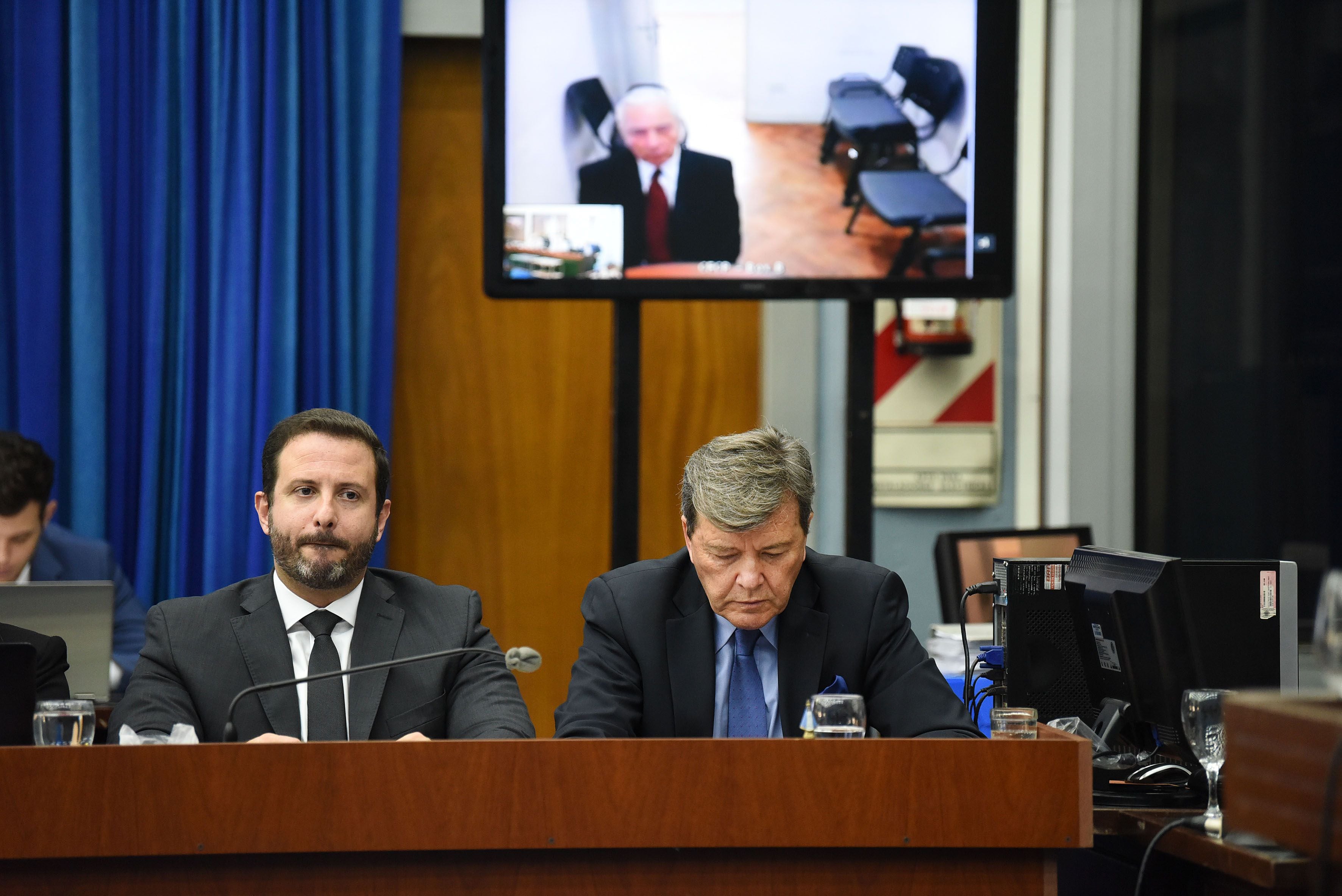 "Estoy de pie, no me van a quebrar", dijo Milani en sus últimas palabras antes de la sentencia (foto gentileza La Gaceta / Analía Jaramillo)
