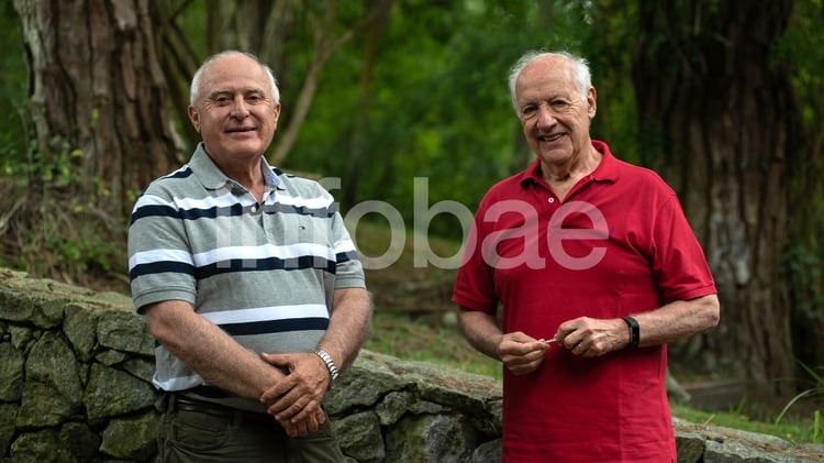 Miguel Lifschitz junto a Roberto Lavagna, durante el encuentro que mantuvieron en enero en Cariló