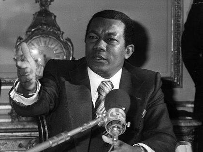 25/02/1986 El expresidente de Madagascar, Didier Ratsiraka
POLITICA AFRICA MADAGASCAR INTERNACIONAL
KEYSTONE 