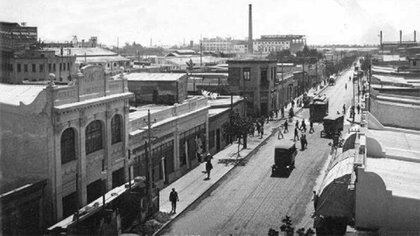 La calle Nueva York de Berisso en década de los 30, donde los testimonios afirman que vivió “el Ruso Walter”