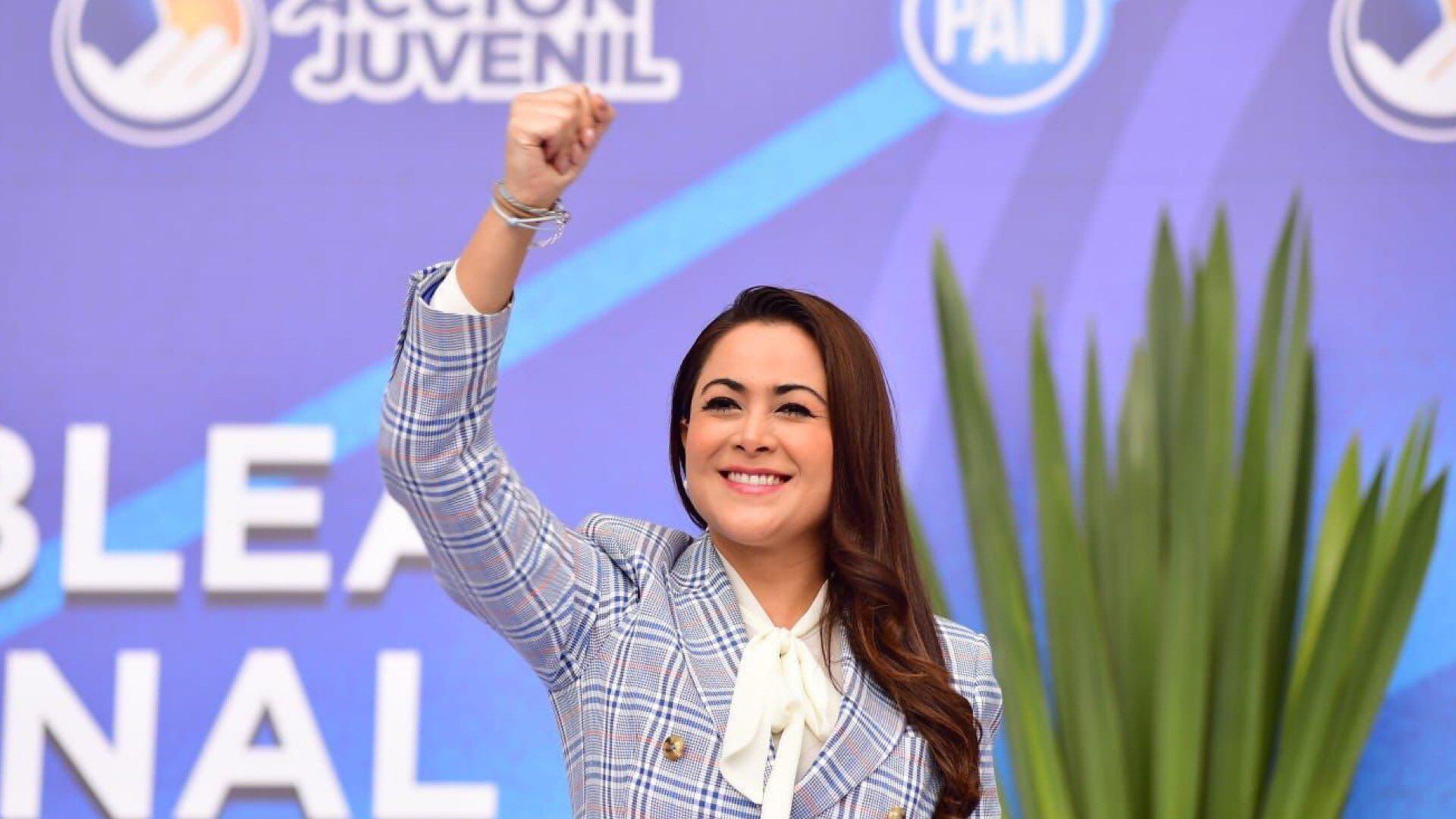 María Teresa Jiménez Esquivel se perfila como la posible candidata del PAN a la gubernatura de Aguascalientes (Foto: Twitter / @TereJimenezE)