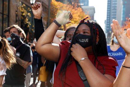Manifestaciones en Filadelfia, Pensilvania. REUTERS/Rachel Wisniewski