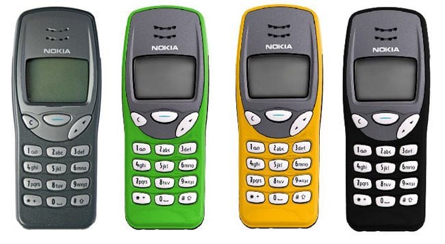 El modelo 3210 de Nokia es considerado hito en la historia de la telefonía móvil. (HMD Global)