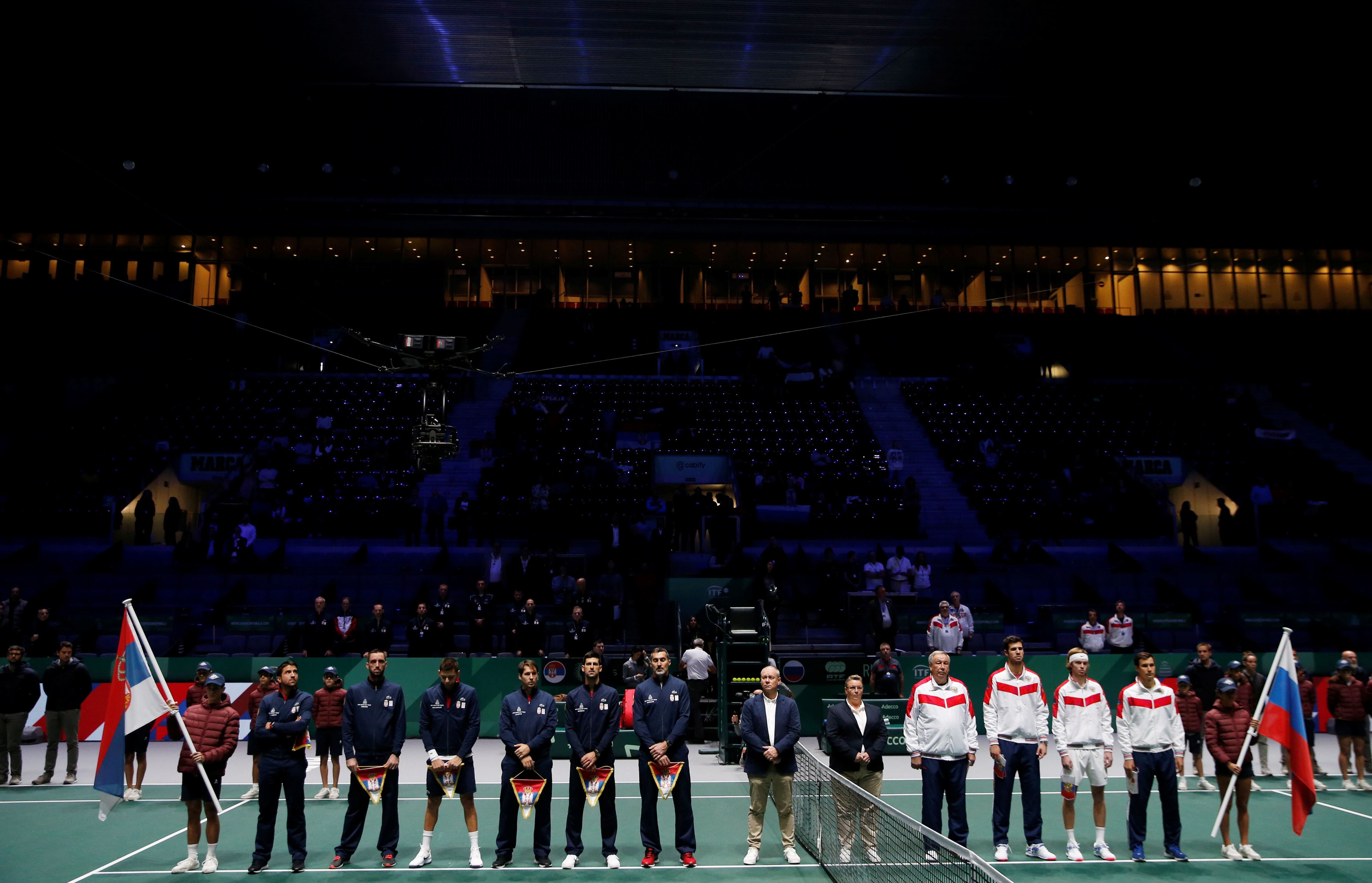 Serbia ocupará el lugar de Rusia en la Copa Davis. Foto:  REUTERS/Susana Vera