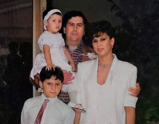 Tras la muerte de Escobar, sus familiares tuvieron que salir del país - crédito Infobae 