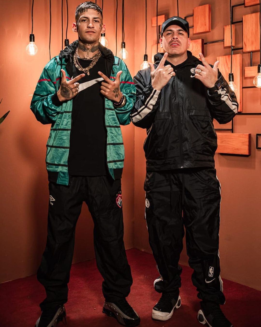 L-Gante y su manager, Maxi el brother (@maxielbrother)