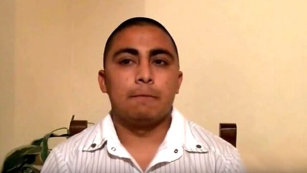 Osvaldo Ramírez (25), denunció por abuso sexual a un sacerdote