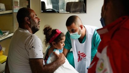 Médicos Sin Fronteras atendió a las víctimas en diferentes puestos sanitarios cercanos a la zona de desastre (Foto: Prensa MSF)