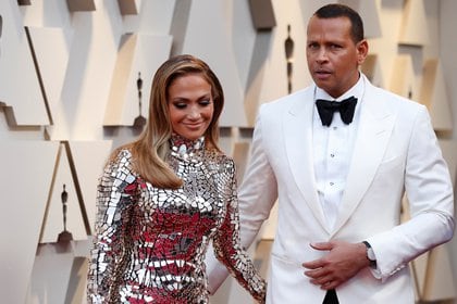 Jennifer Lopez y Alex Rodriguez (Reuters)