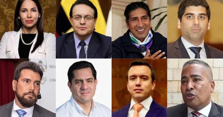  buscan llegar a la Presidencia de Ecuador