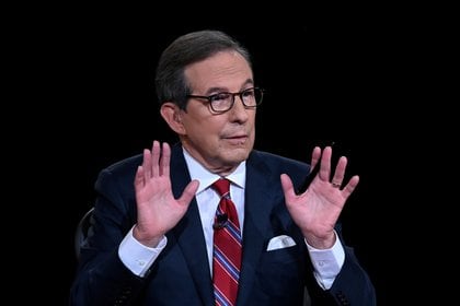 El reportero y moderador del Primer Debate Presidencial 2020 Chris Wallace.