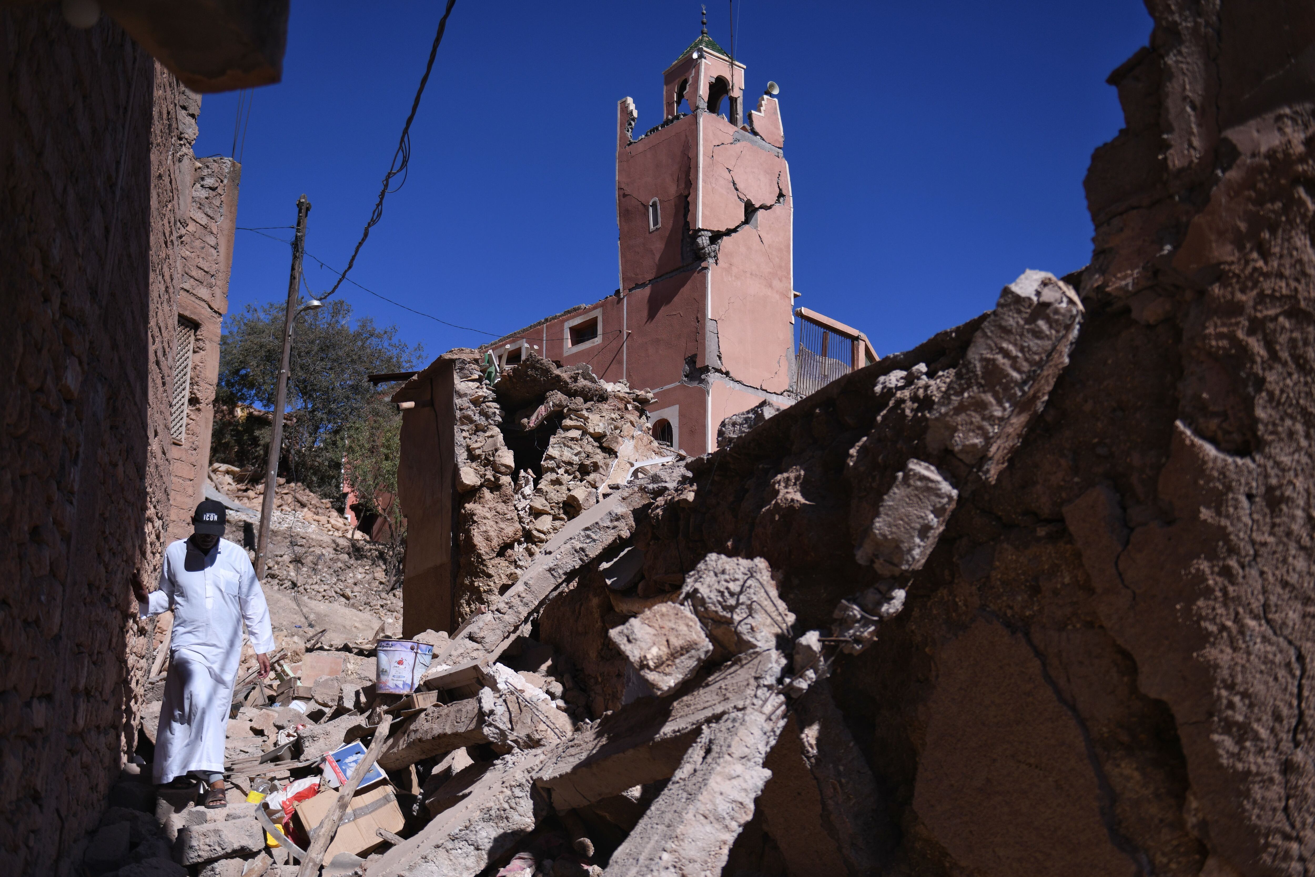 Terremoto de Marruecos: lugares patrimoniales clave están gravemente dañados  - Infobae