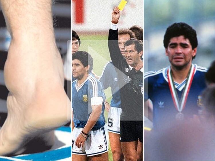 El Tobillo Y Llanto Del Diego Las Postales De La Final Arrebatada A Argentina Infobae