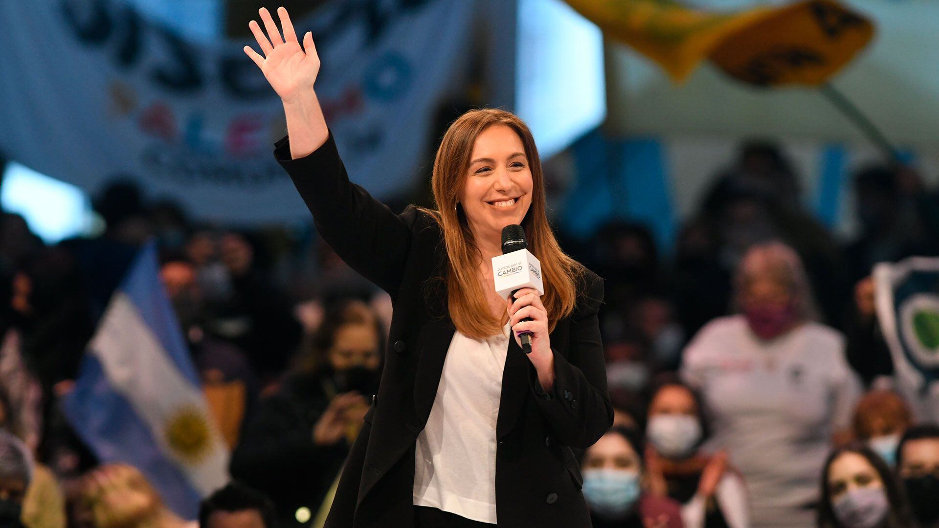 María Eugenia Vidal cierra su campaña electoral en La Rural