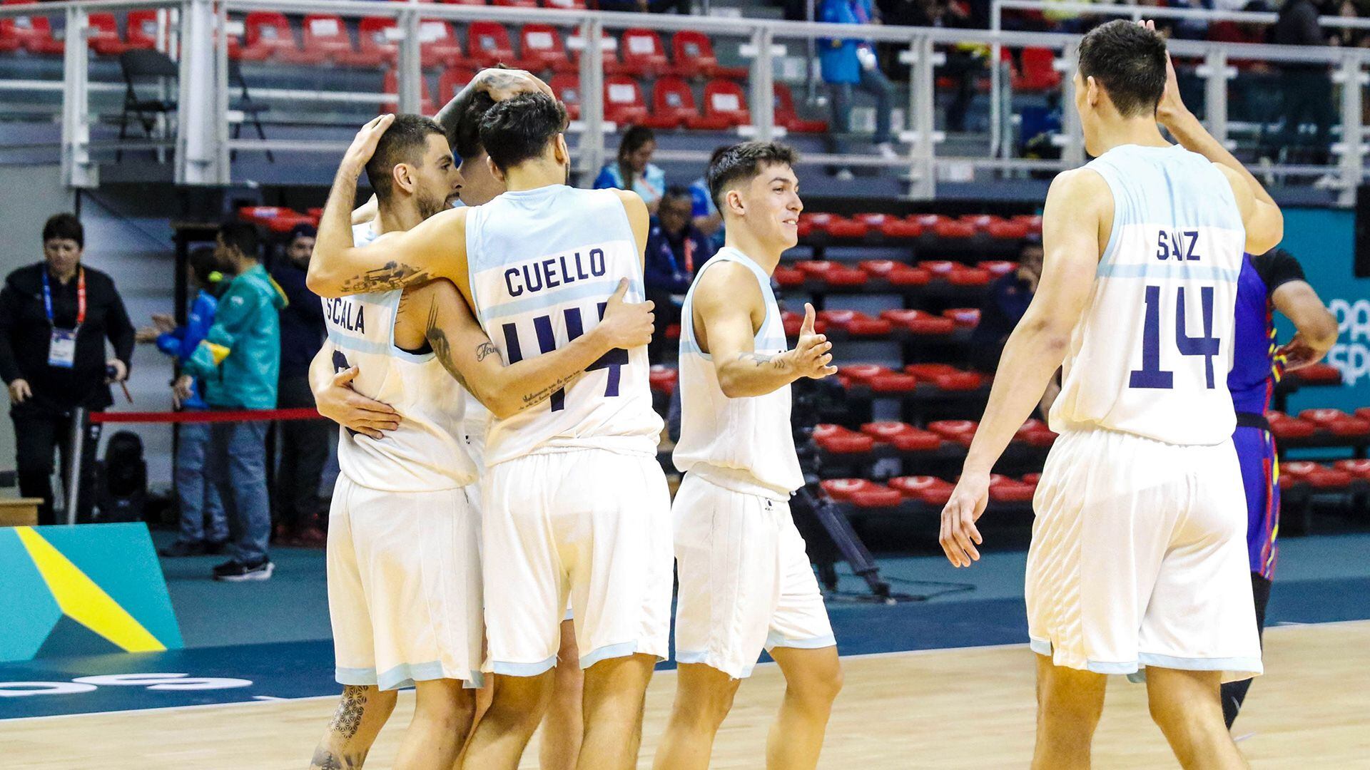 Argentina Venezuela Basquet panamericanos