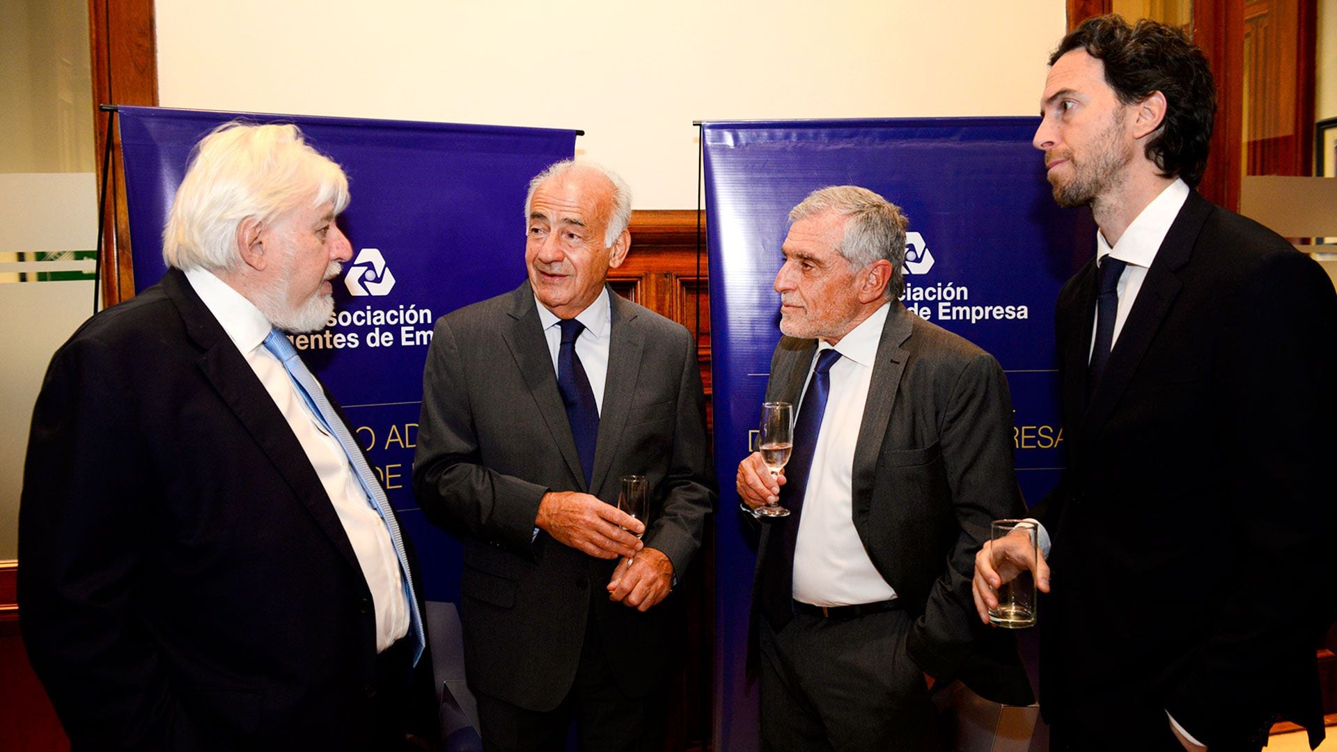 Adrián Werthein, Aizar Antonio Assefh, José Zuccardi y Roger Zaldivar 