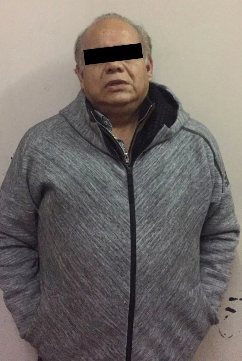 Rodrigo Naged Ramírez, supuesto cabecilla capturado en Puerto Madero.