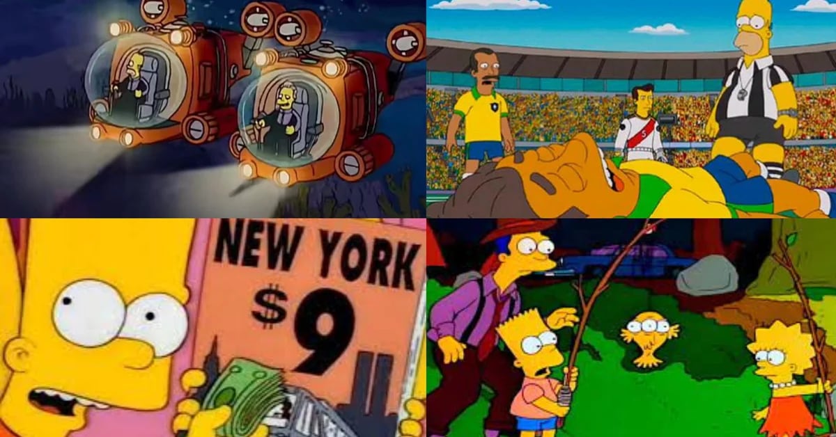Du sous-marin à la recherche du Titanic à la blessure de Neymar : les prédictions les plus populaires des Simpson