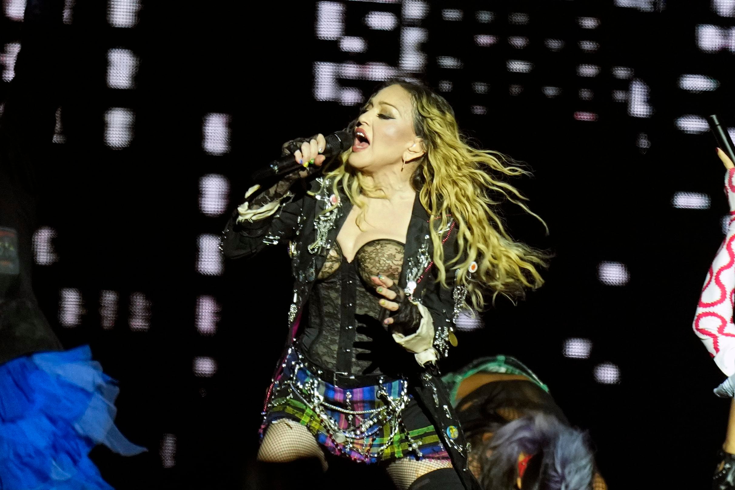 Madonna's concert at Copacabana beach, in Rio de Janeiro