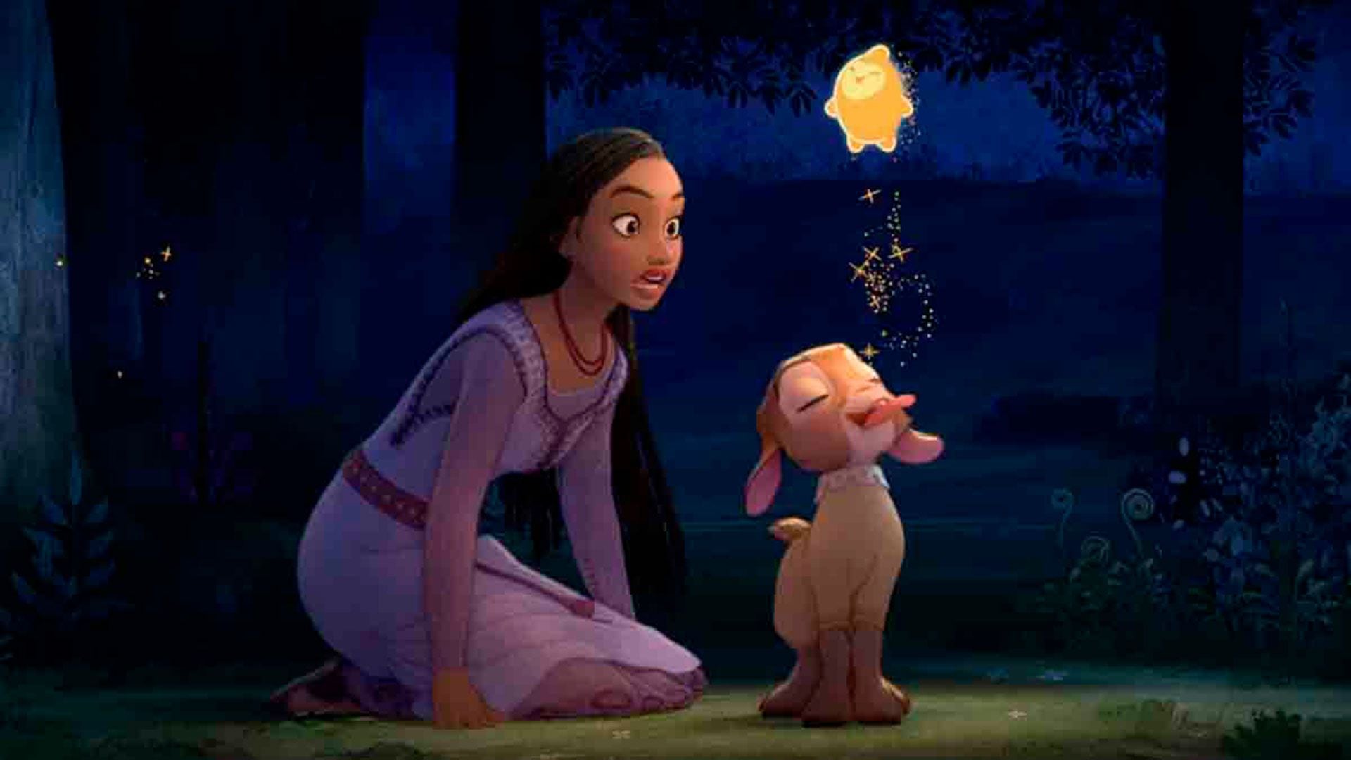 En TikTok, el tráiler de "Wish: el poder de los deseos" se convirtió en el clip más visto de Disney. (Créditos: Disney)