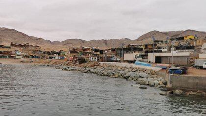 Caleta Cifuncho ubicada en la región de Antofagasta