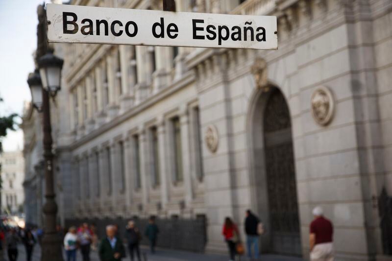 FOTO DE ARCHIVO: Sede del Banco de España en Madrid, España, 23 de octubre de 2014. REUTERS/Sergio Pérez