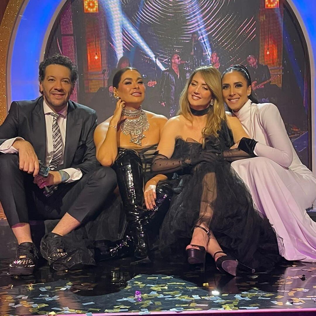 Galilea Montijo fue una de las presentadoras del programa especial de fin de año de Televisa.