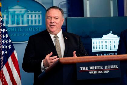 Mike Pompeo, secretario de Estado norteamericano (EFE/EPA/CHRIS KLEPONIS)